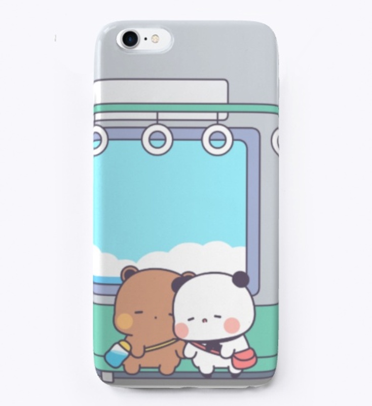 Bear Panda In Train