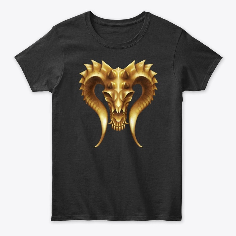 Gold Taun Skull