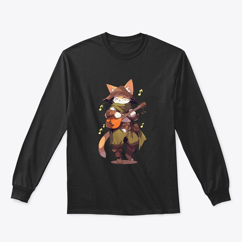 Fantasy Cat Bard