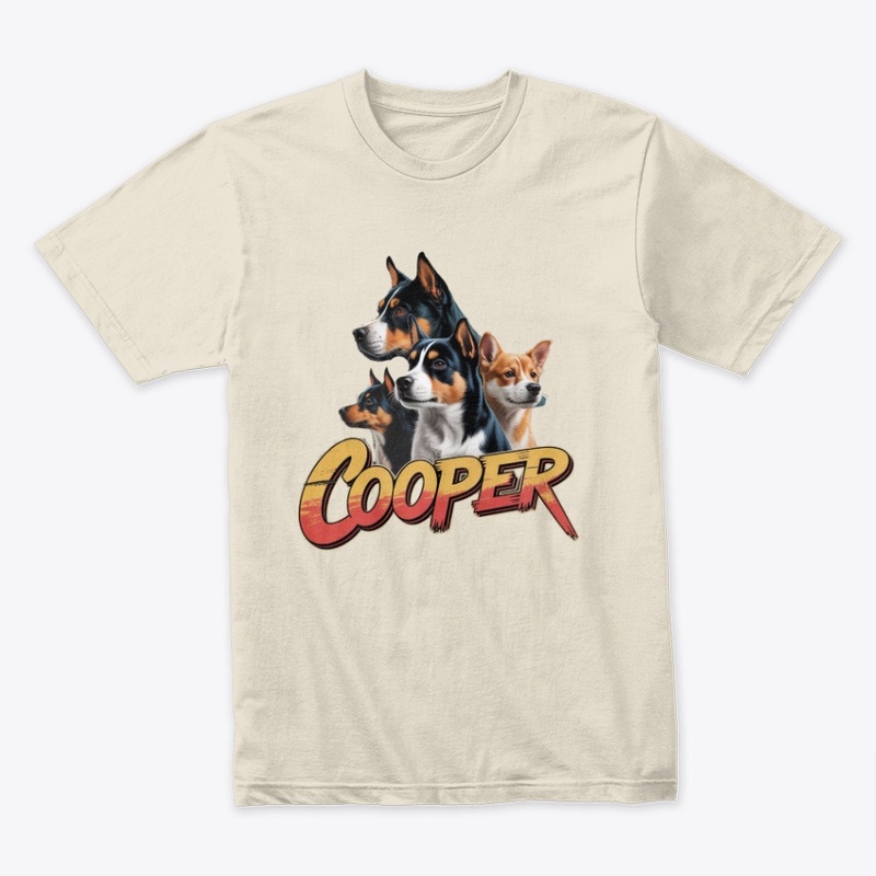 Cooper Dog Gang Retro Tee