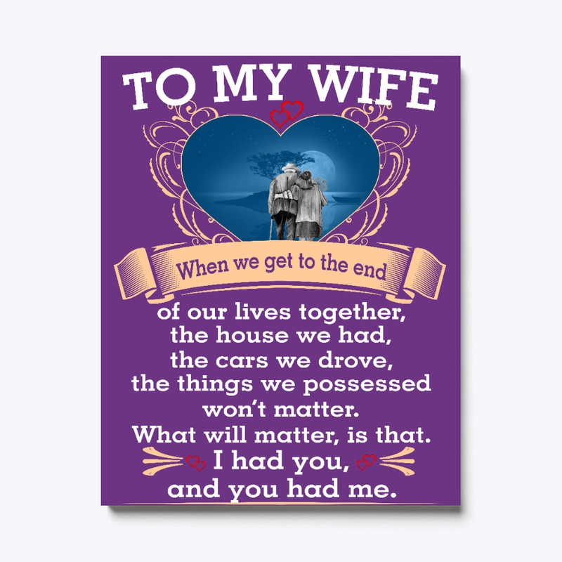 To my wife