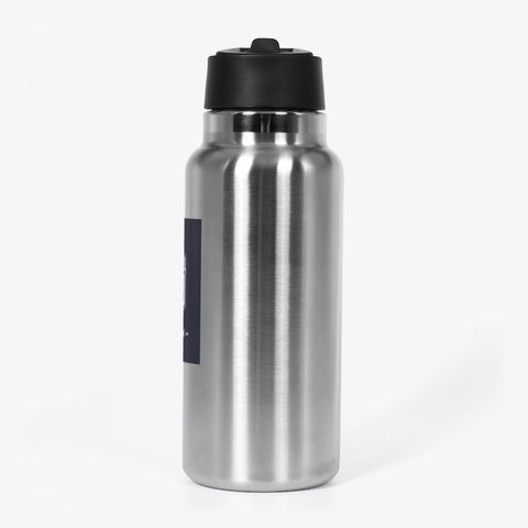 Clever Fox Get After It H2 O Bottle Stainless Steel T-Shirt Right