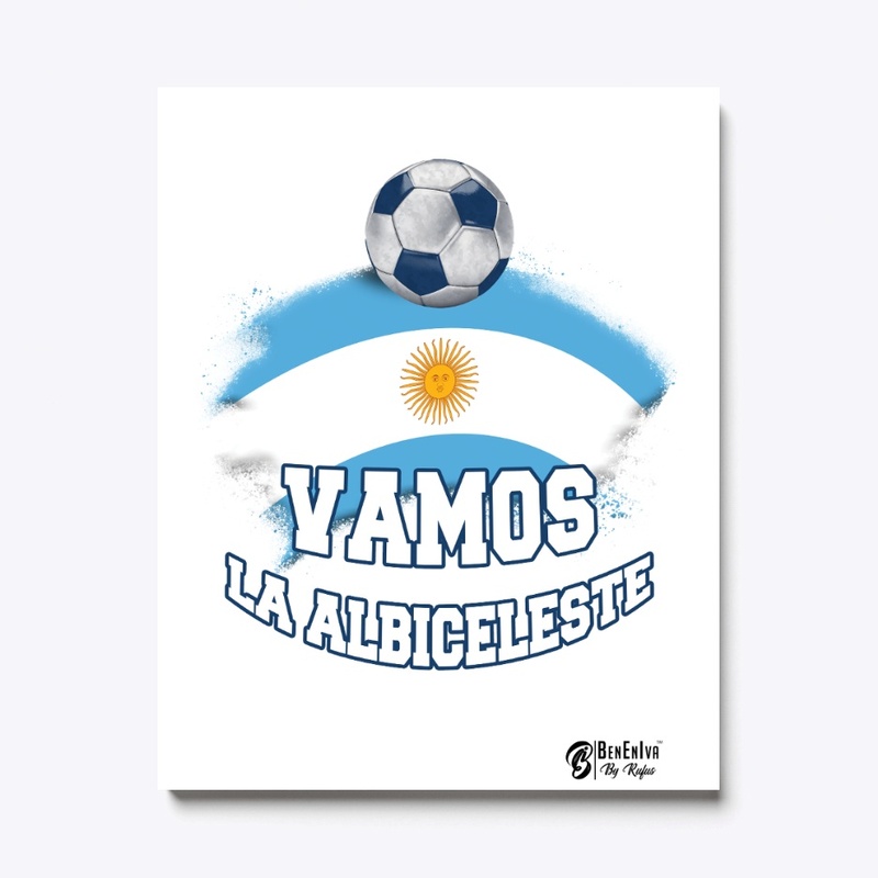 Argentina football supporter t-shirt 2