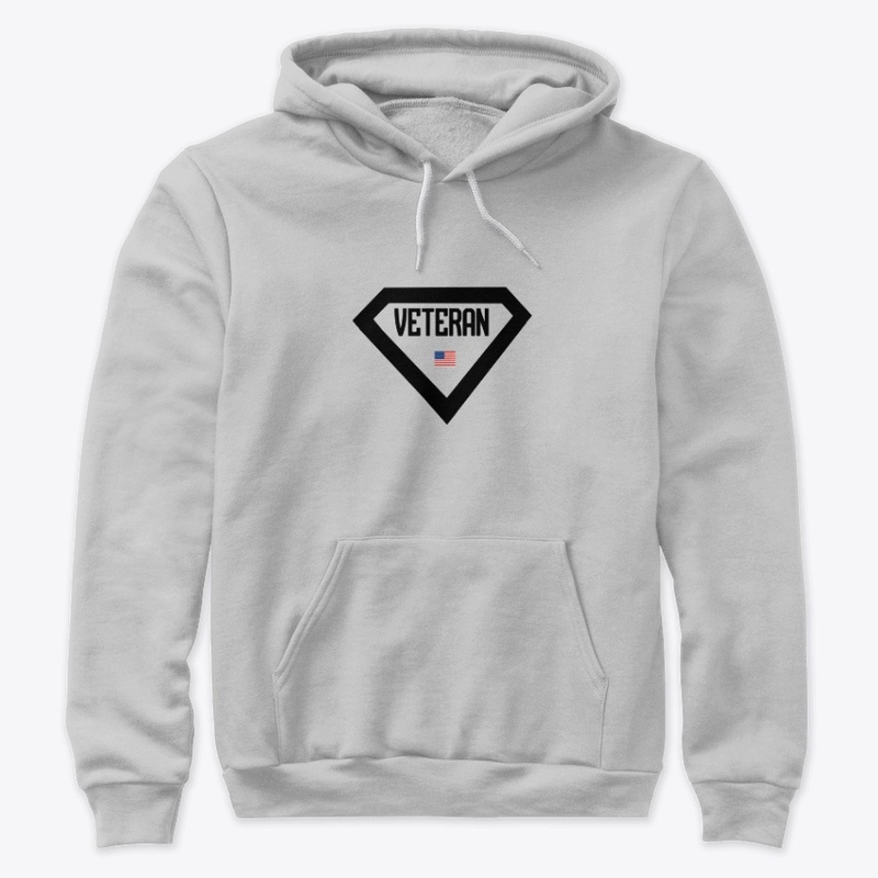 Super Veteran American Flag Merch