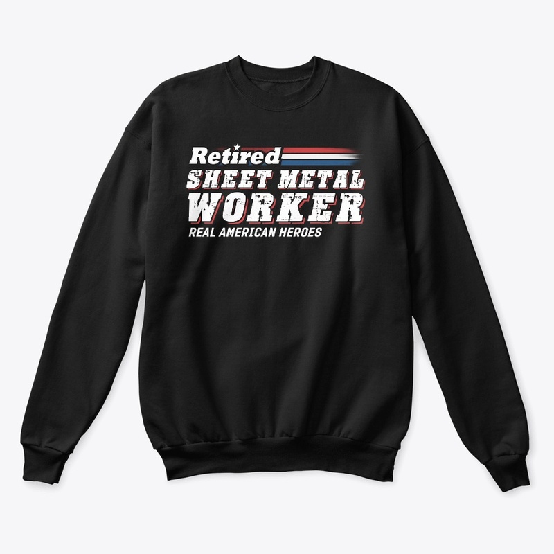Retired Sheet Metal Worker Hoodie 