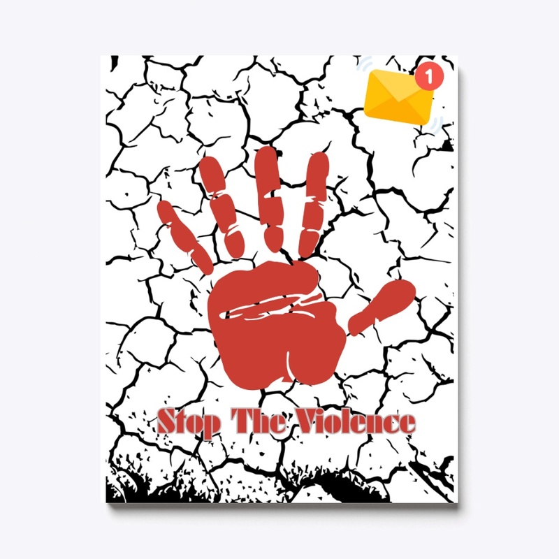 Kids Stop the Violence Hoodie Art Glass