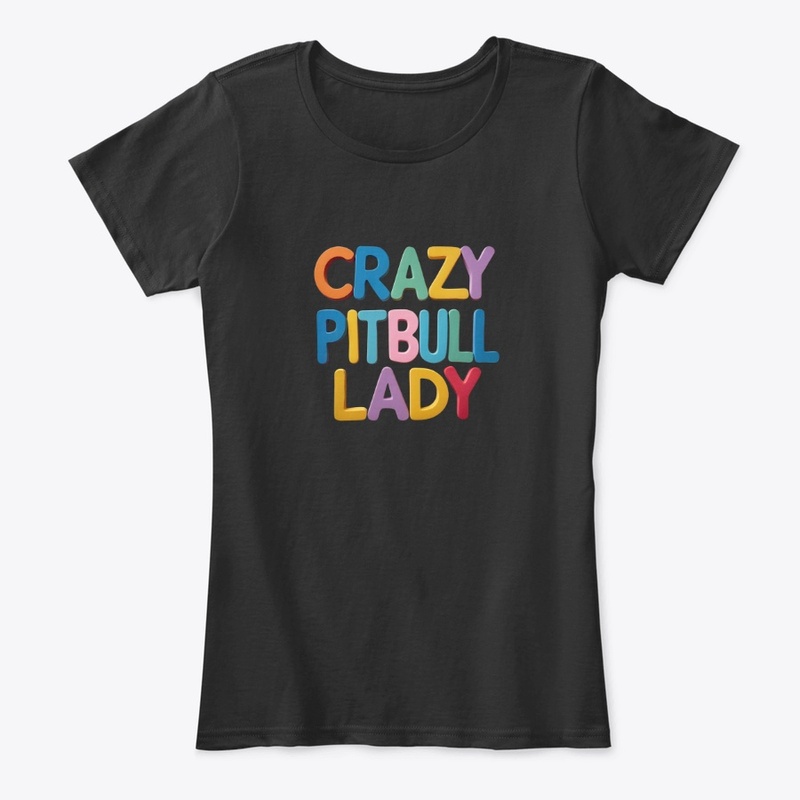 Crazy Pitbull  Lady