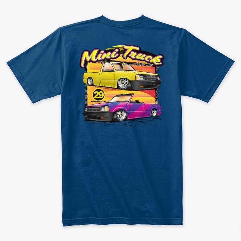 Lowrider B-Series style mini truck shirt