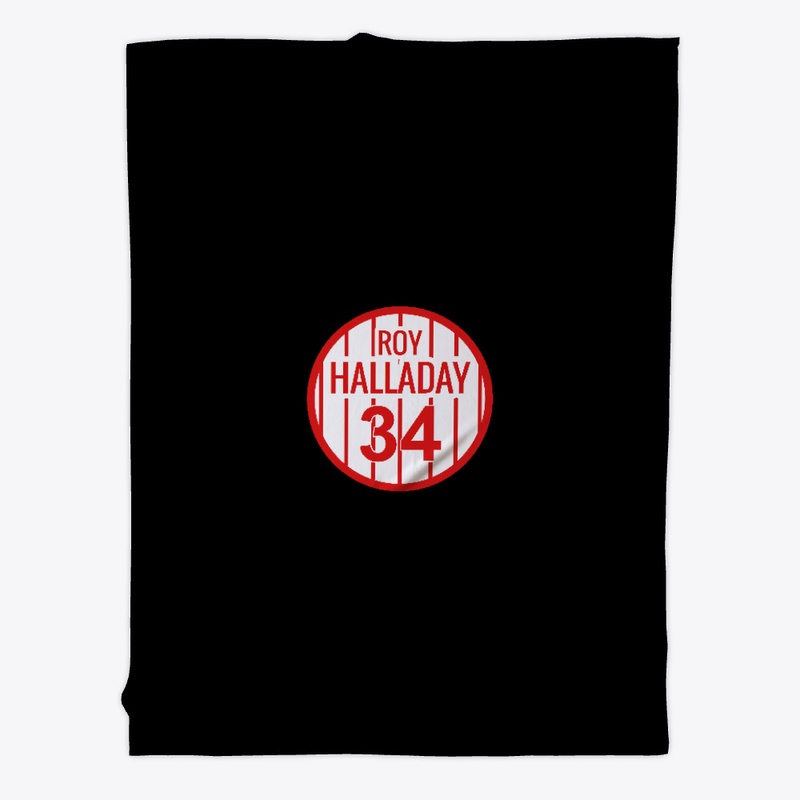 Roy Halladay Retired Number Circle