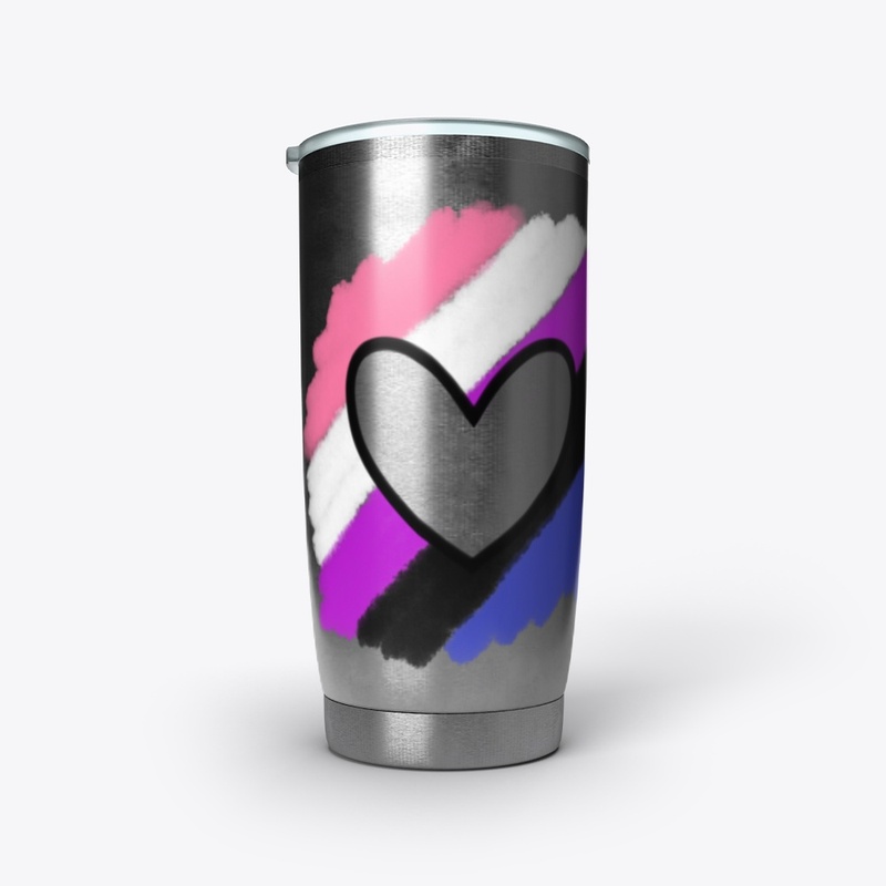 Genderfluid Hearts of Pride