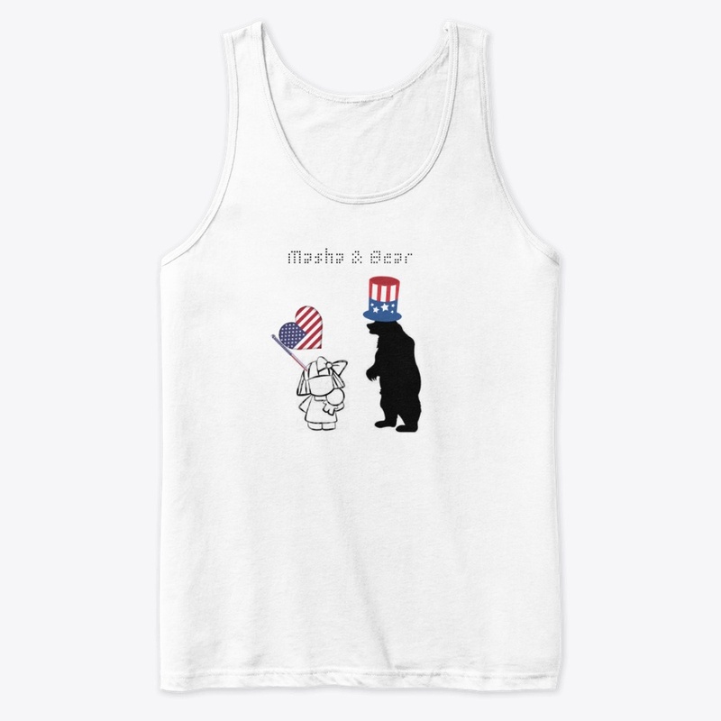 Masha & Bear Happy Independence day Tee!