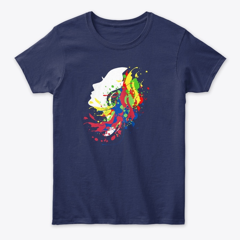 Abstract Women Face