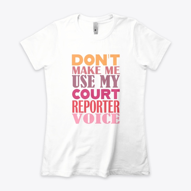 Court Reporter Voice