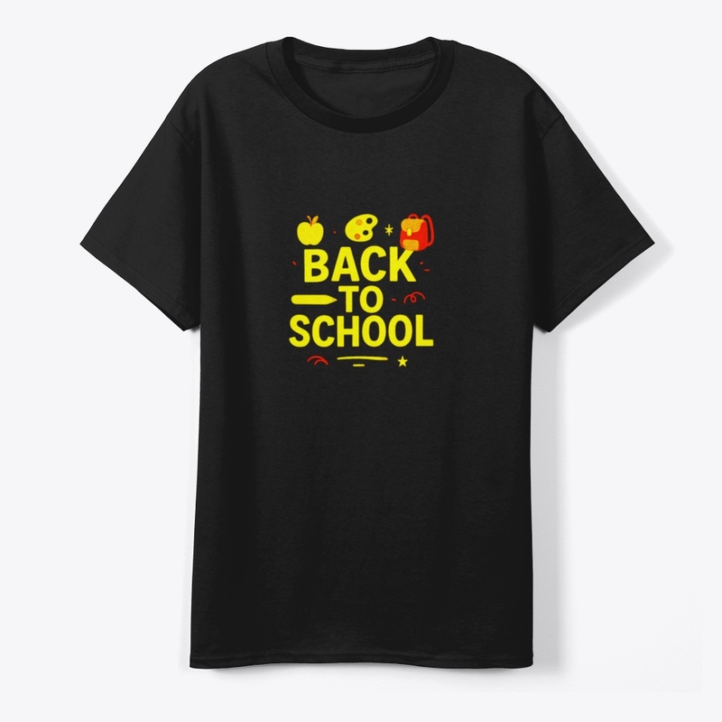 Back to School" Vibrant Palette Graphic