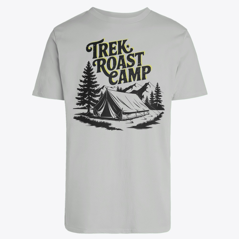 Vintage Camp Adventure T-Shirt Design.