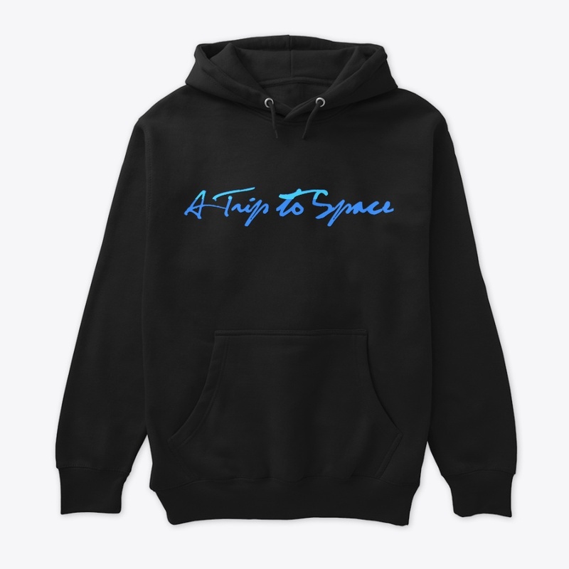 A Trip to Space- Back Design Hoodie