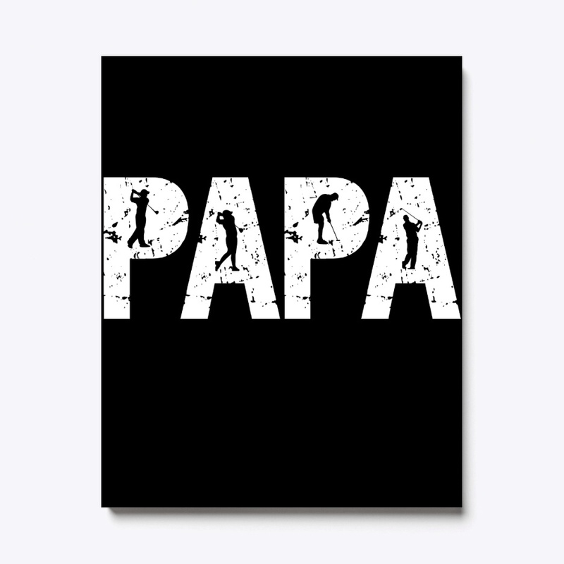 Papa Golfing Gift, Golf Lover