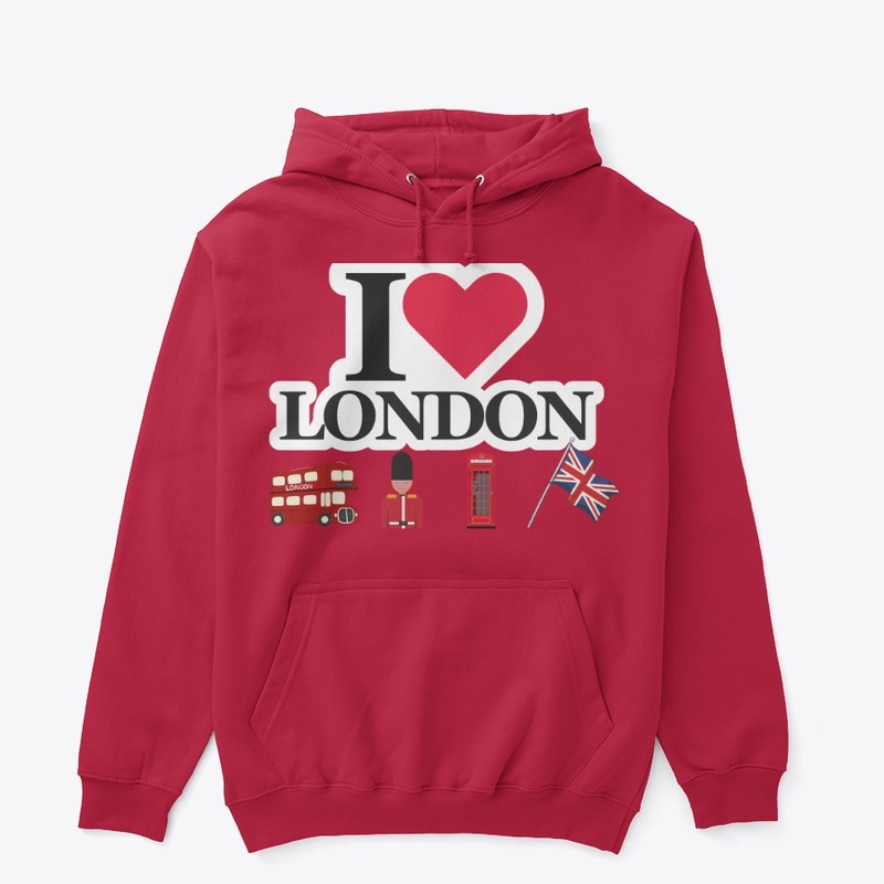 I❤️ London-Hoodie