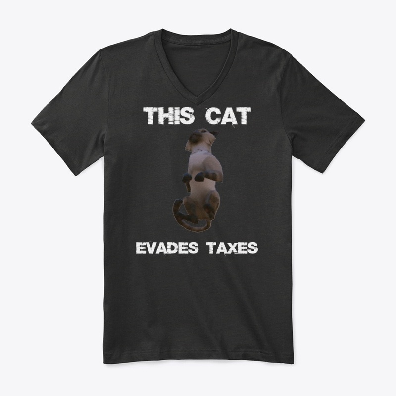 This cat evades taxes