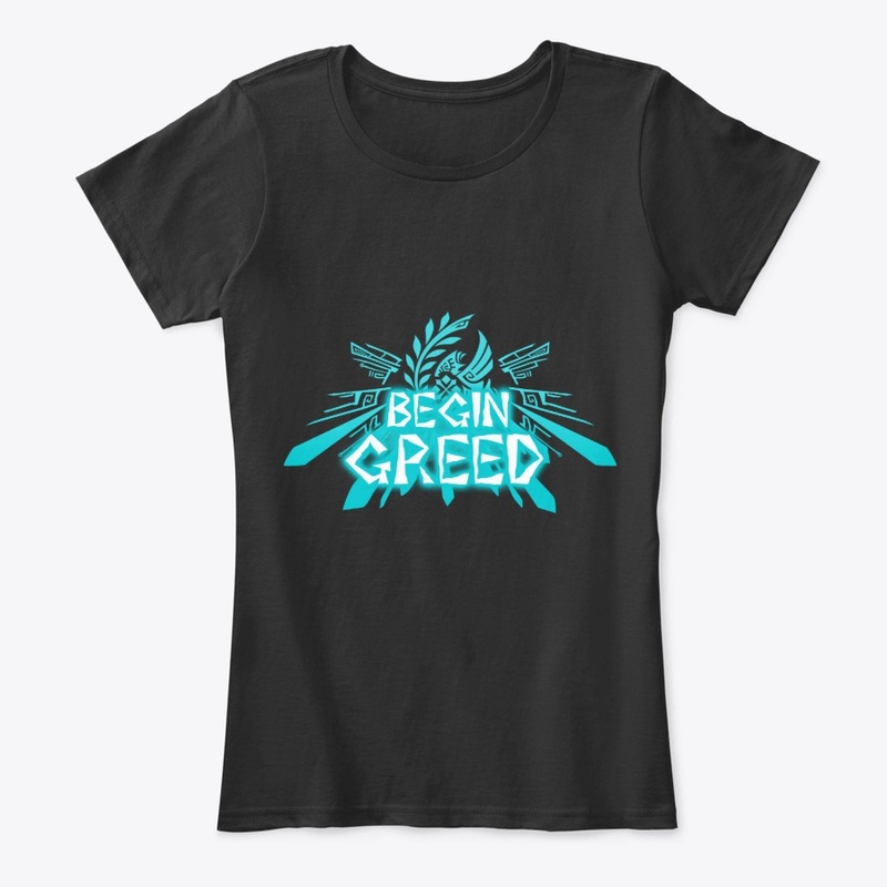 Begin Greed Merch