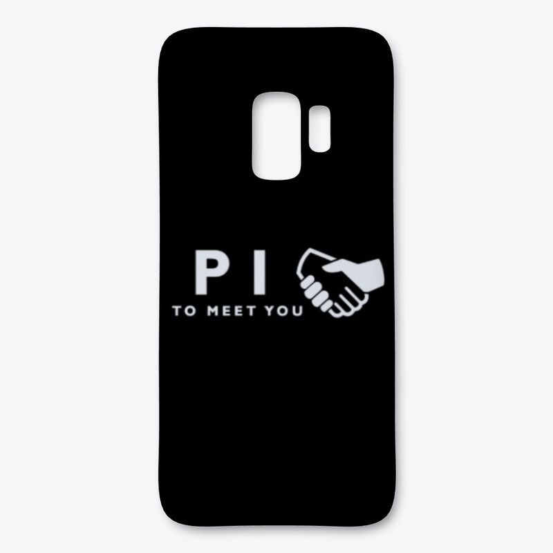 Pi To Meet You - White Logo