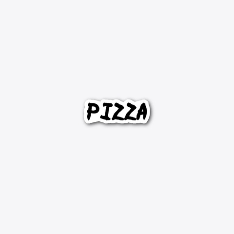 Pizza   Heavy Tee Standard T-Shirt Front