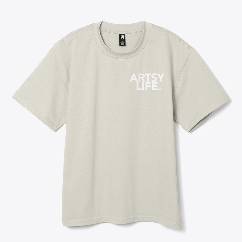 Artsy Life Basic Logo Oversized Tee
