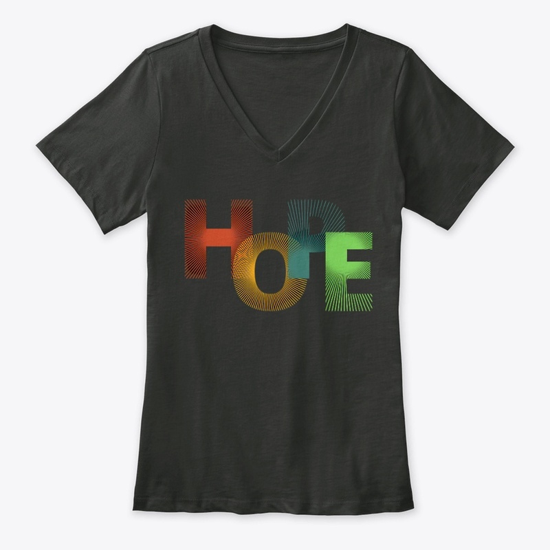 HOPE Women's Premium V-Neck Tee