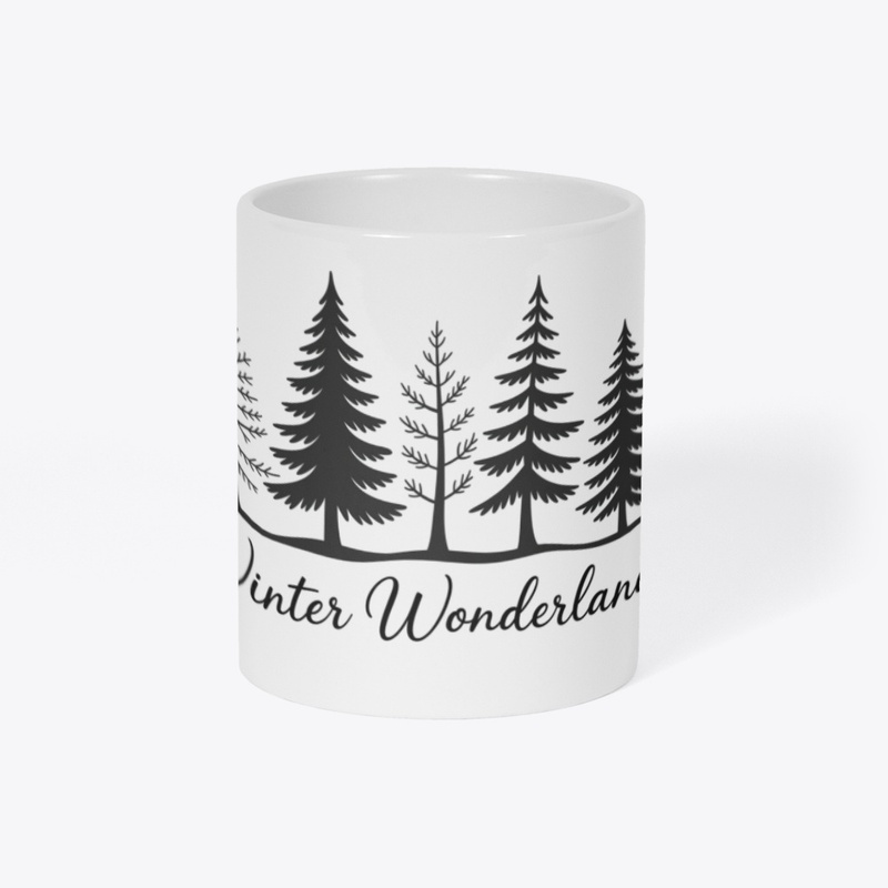 Nature Whisper Forest Trees Graphic