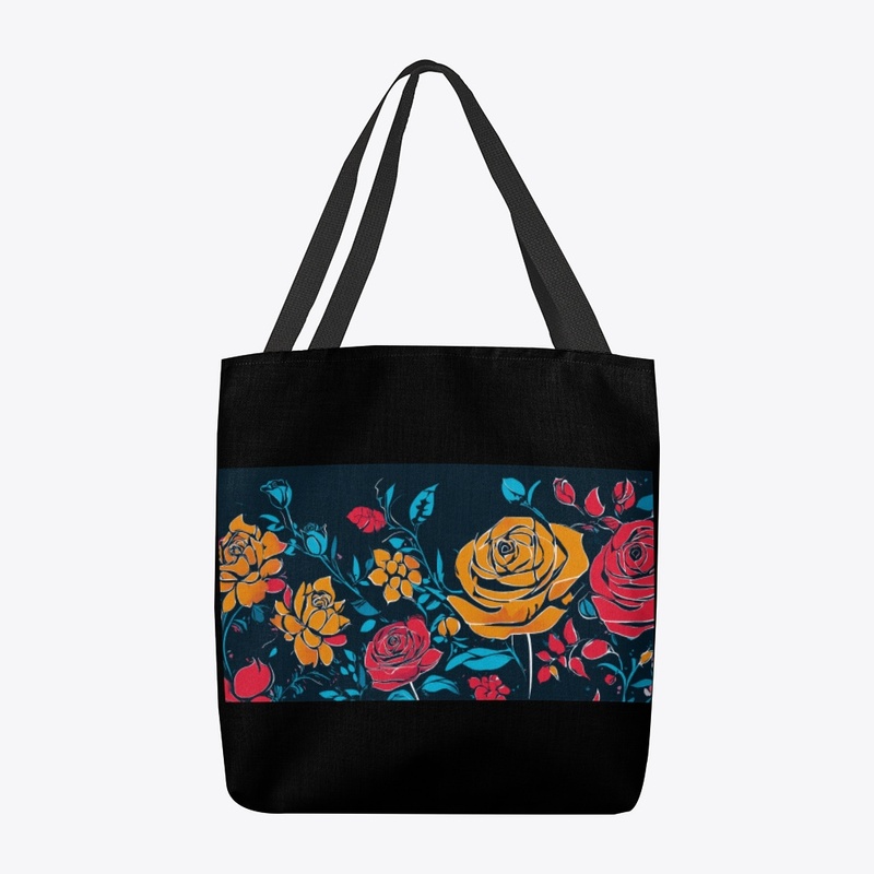 floral Tote Bag