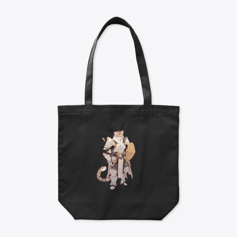 Fantasy Cat Paladin