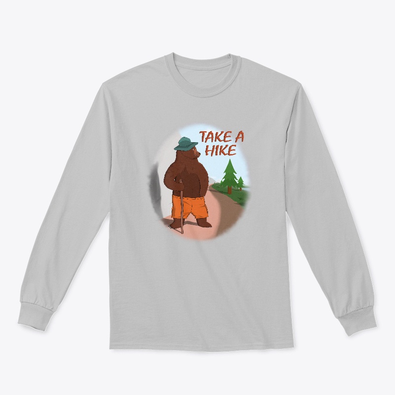 Bear hiking