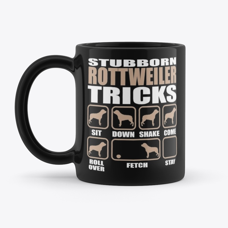 Stubborn Rottweiler Tricks