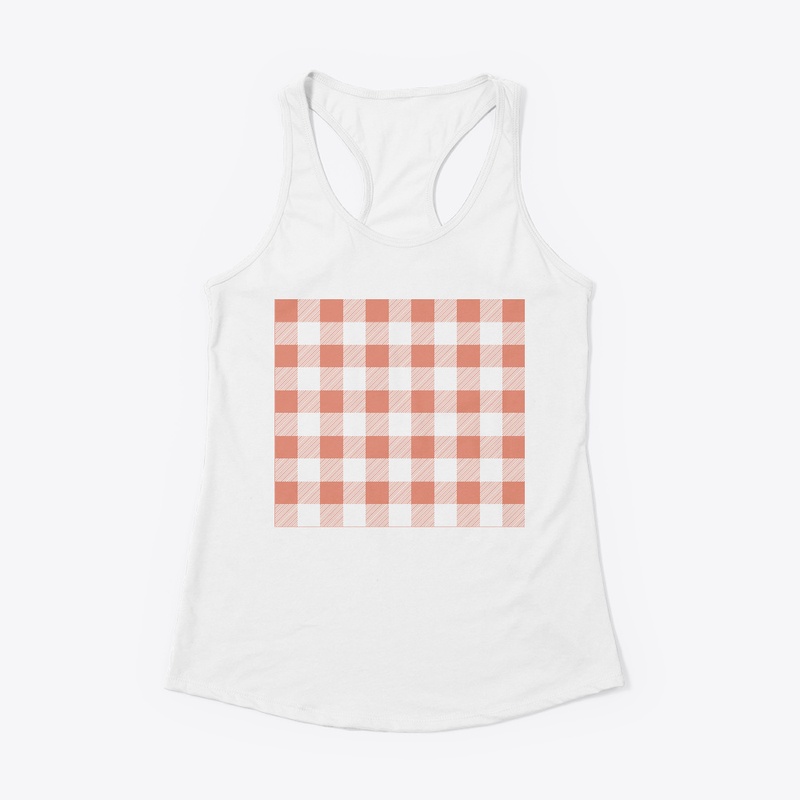 Northeastern farmer pattern orange 