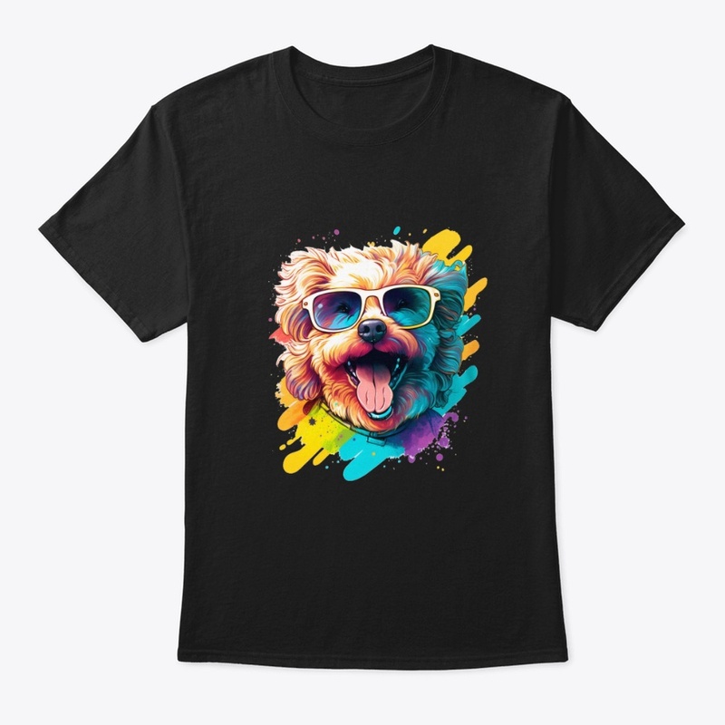 Happy Dog wearing Sunglass 3