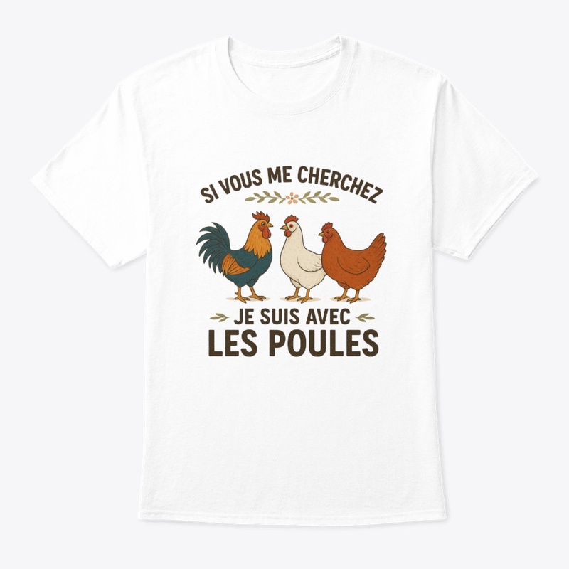 Me Cherchez Je Suis Avec Les Poules