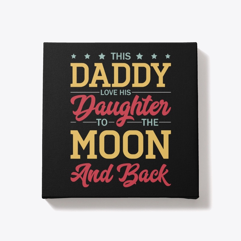 Daddy And Daughter T-Shirt Design