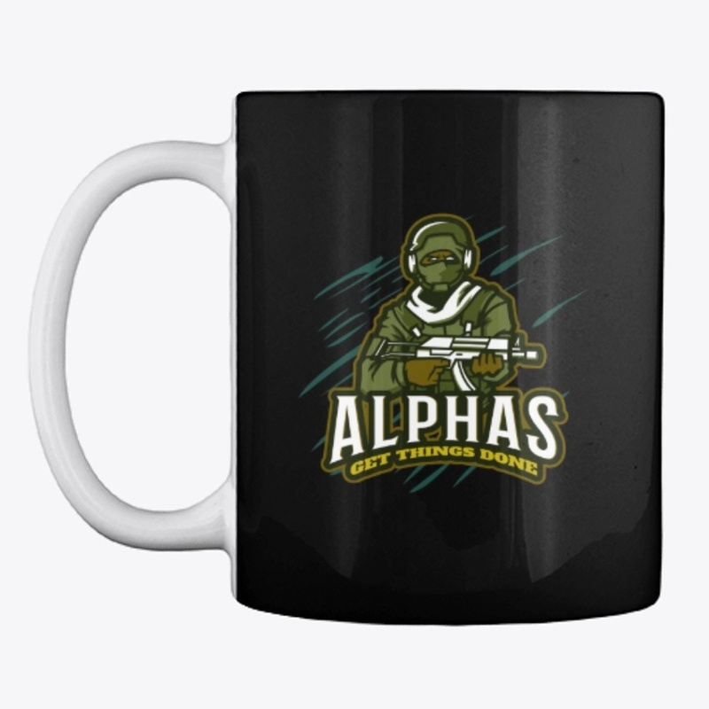 Alphas Get Things Done Balaclava Soldier