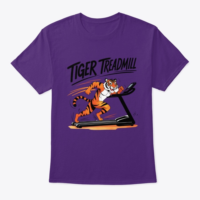 Tiger Treadmill – Funny Gym Workout 