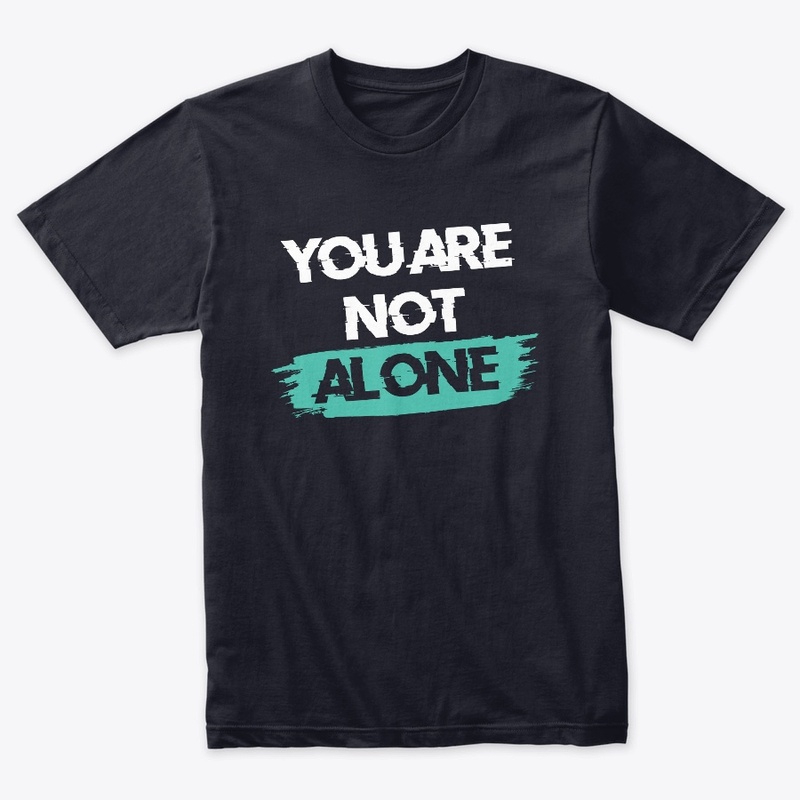 Design You Are Not Alone Edisi Black