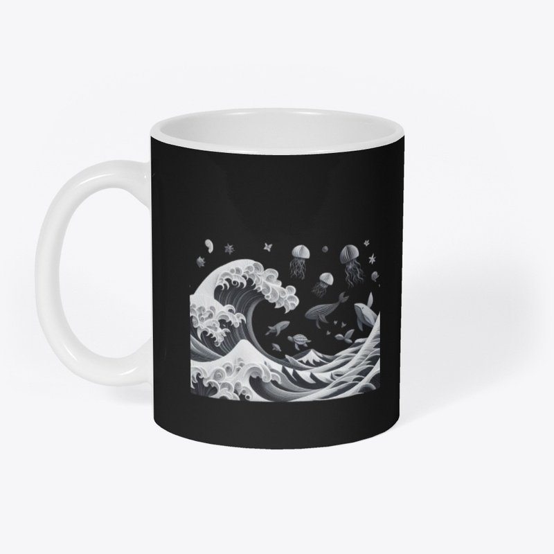 Gray Japan sea Series