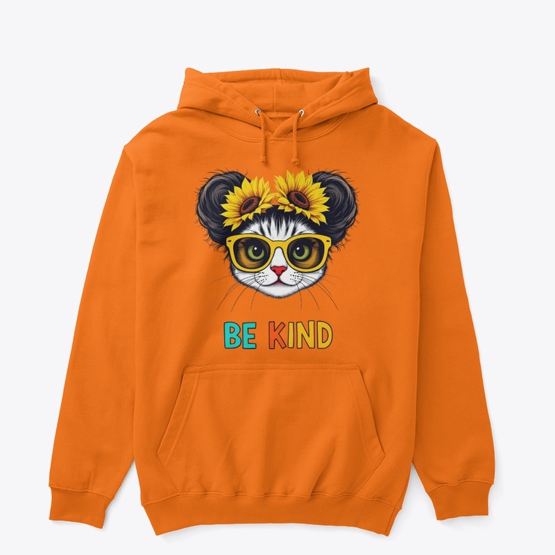 Sunflower Cat Kindness