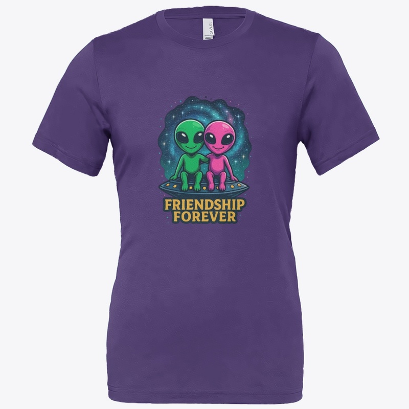 Friendship Forever – Alien Buddies Print