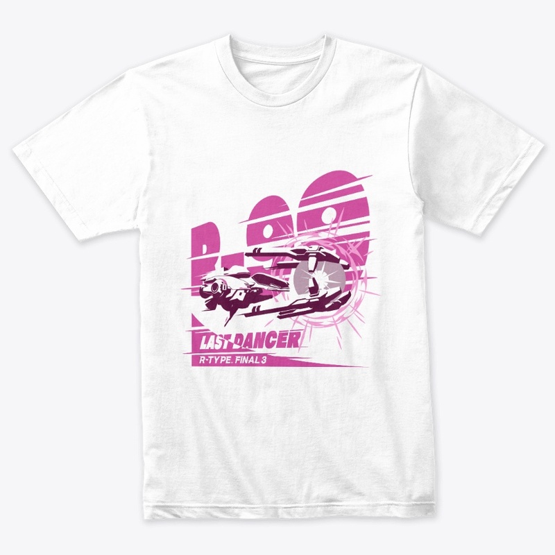 R-99 "LAST DANCER" Triblend Tee White
