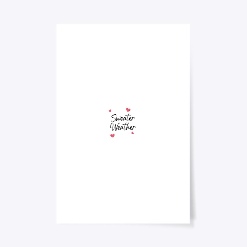 Wedding Souvenir Mug -Sweater Weather