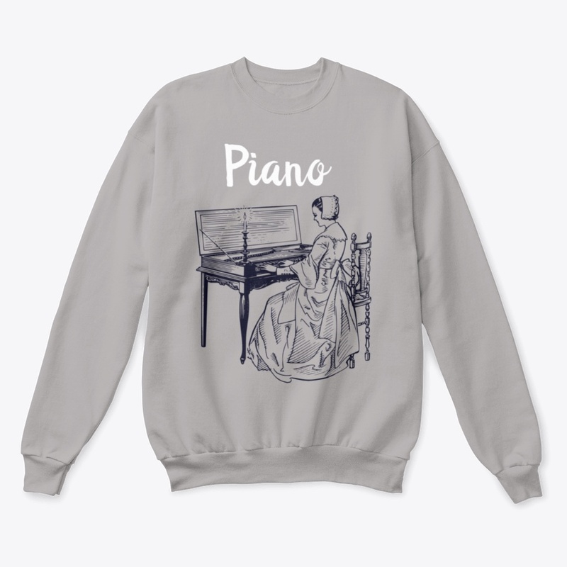 Piano design T-shirt