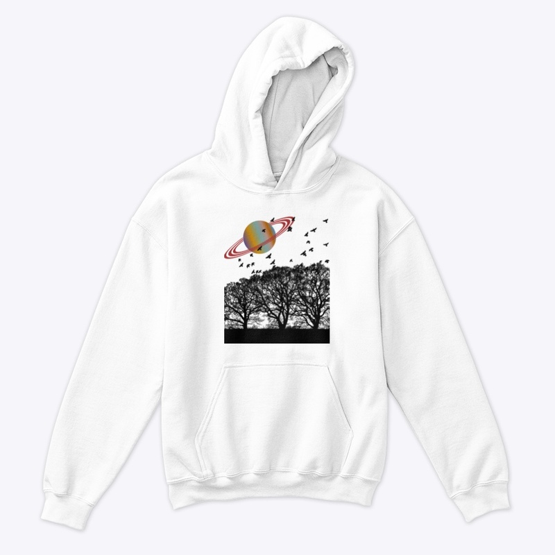 Saturn in the Night Sky