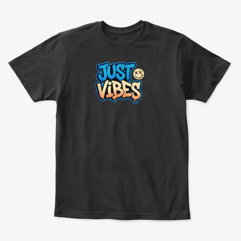 JUST VIBES" Graffiti Street Tee