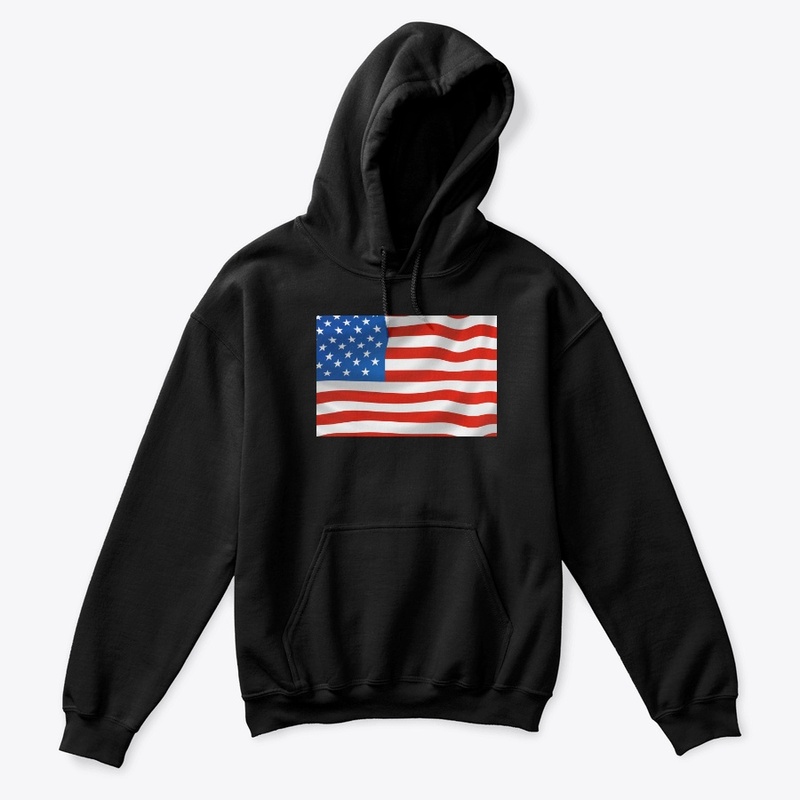 Beautiful American Flag Tee Tshirt
