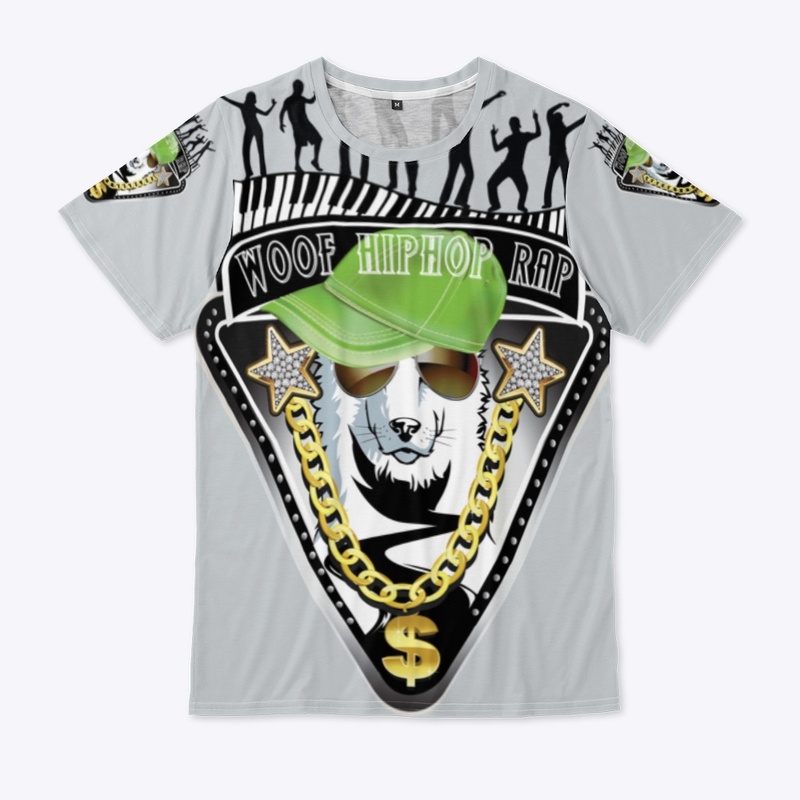 WooF HipHop Rap All-Over-Print T-Shirt